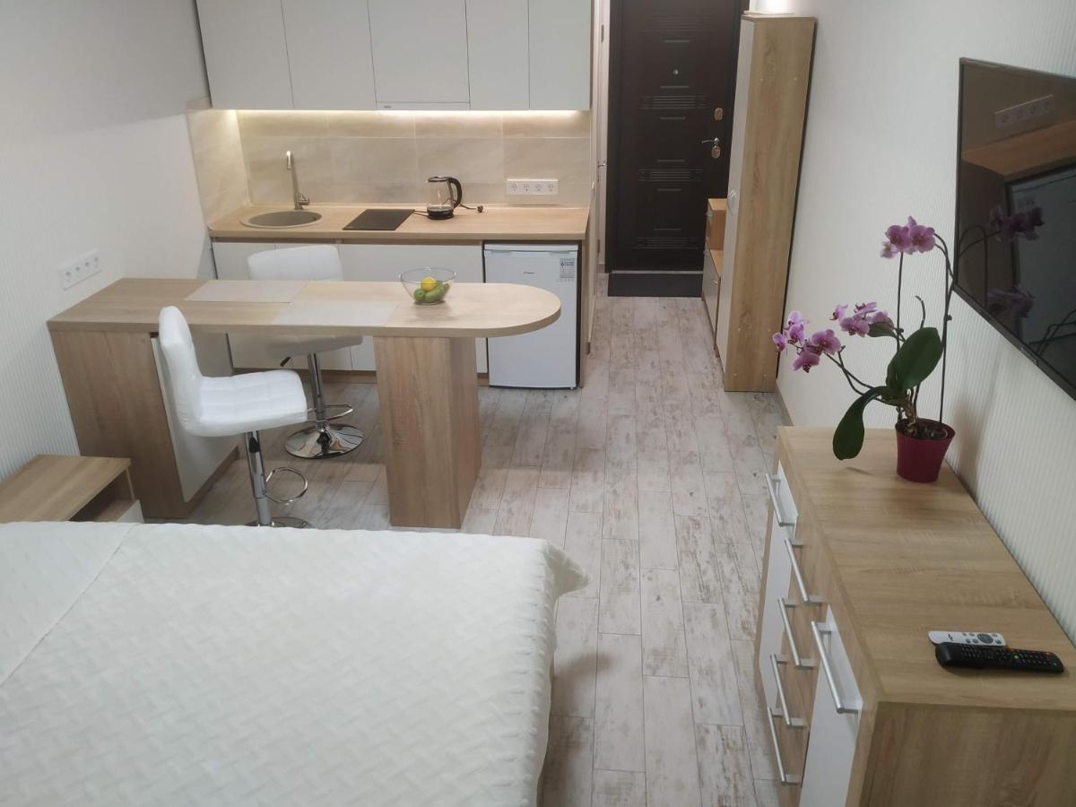 Apartment Kiev Studio With City View Esterno foto