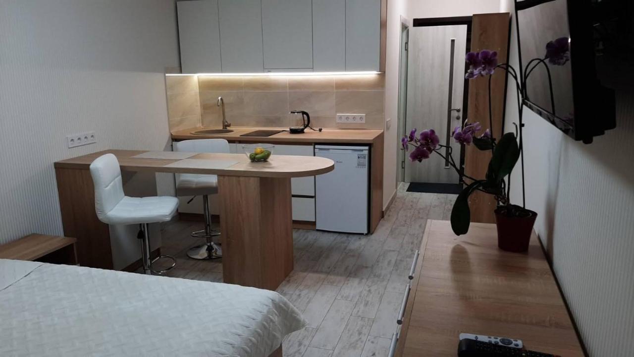 Apartment Kiev Studio With City View Esterno foto