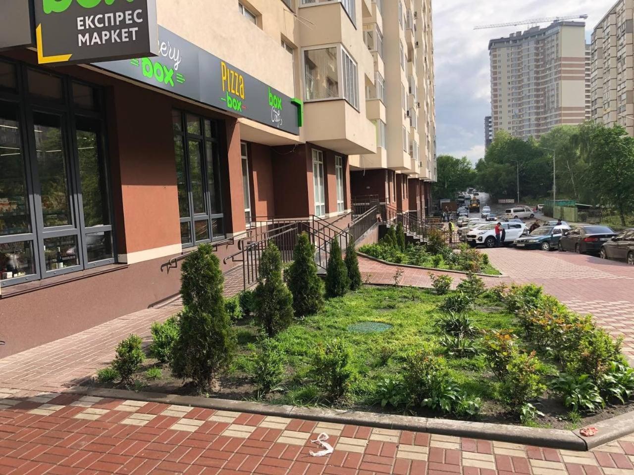 Apartment Kiev Studio With City View Esterno foto