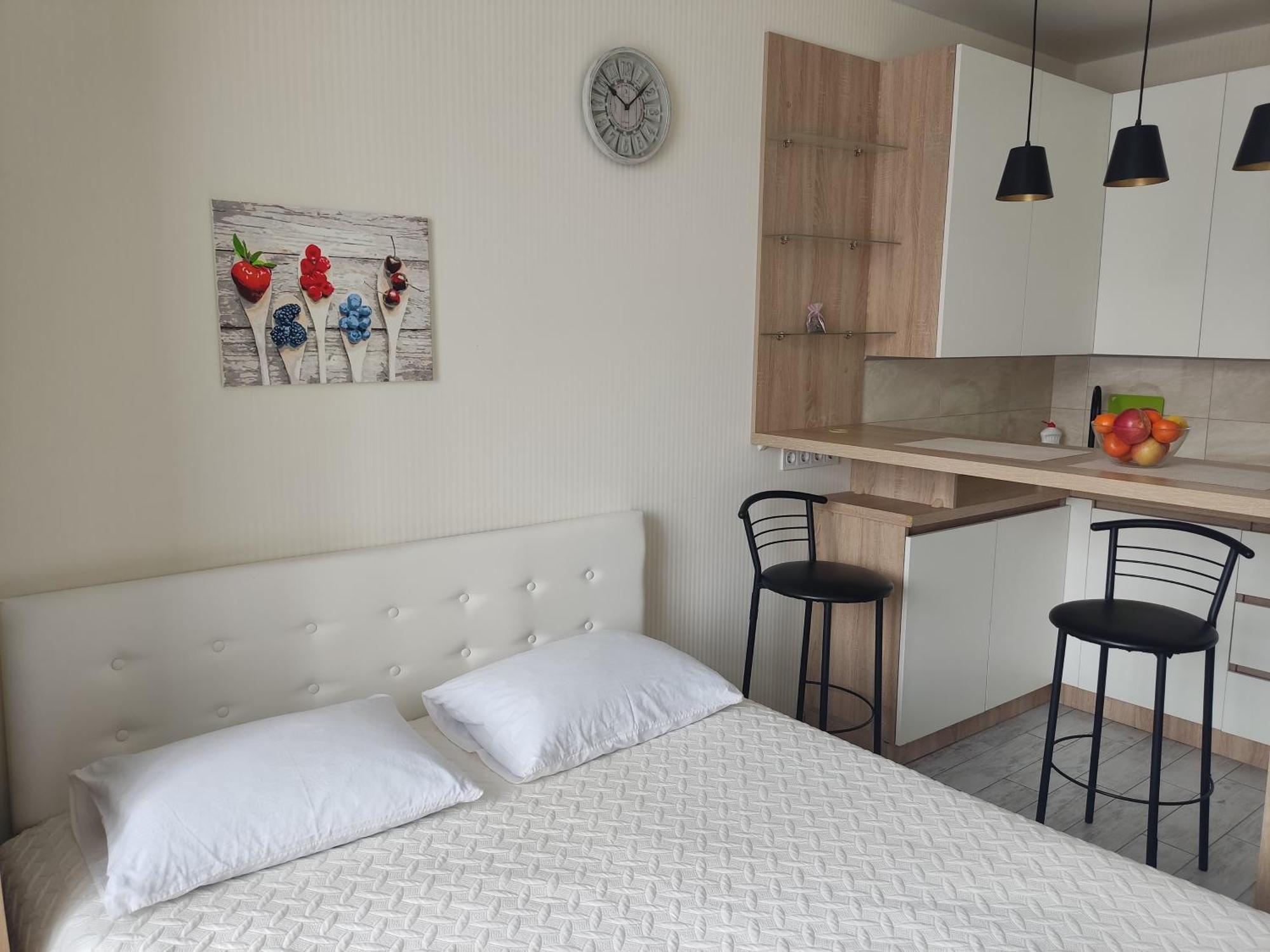 Apartment Kiev Studio With City View Esterno foto